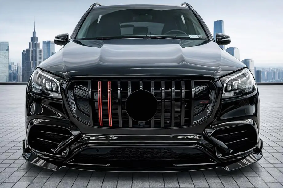 Mercedes GLS X167 2019– Priekšējā radiatora reste Rocket (2019-2023) Image