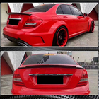 Mercedes C klase W204 2007–2015 Spoileris SD V3 (karbons) foto 3