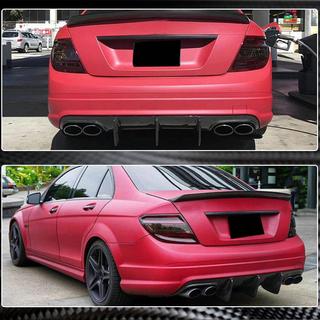 Aizmugurējā bufera difuzors V1 (AMG SD 2008-2011, karbons) foto 4