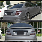 Mercedes C klase W204 2007–2015 SD lukturu uzacis (karbons) foto 4