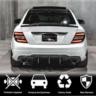 Aizmugurējā bampera difuzors V2 (AMG SD/Coupe 2012-2014, oglekļa šķiedra) foto 2