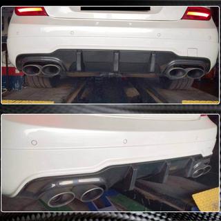 Aizmugurējā bufera difuzors V3 (AMG SD/Coupe 2012-2014, oglekļa šķiedra) foto 3