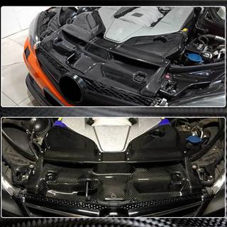 Aukstās gaisa ieplūdes korpuss ar vāku (C63 AMG 2012-2014, sausais karbons) foto 3