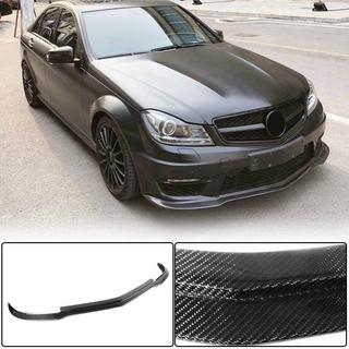 Priekšējā bufera lūpas uzlika Lip V2 (AMG 2012-2014, dry carbon) foto 1