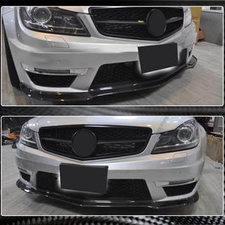 Priekšējā bufera lūpas uzlika Lip V2 (AMG 2012-2014, dry carbon) foto 3