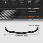 Mercedes C klase W204 2007–2015 Priekšējā bampera lūpa Lip V3 (AMG 2012-2014, oglekļa šķiedra) foto 5