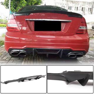 Aizmugurējā bufera difuzors V4 (AMG SD/Coupe 2012-2014, oglekļa šķiedra) foto 1