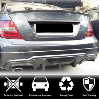 Aizmugurējā bufera difuzors V4 (AMG SD/Coupe 2012-2014, oglekļa šķiedra) foto 2
