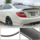 Mercedes C klase W204 2007–2015 Coupe spoilers (oglekļa šķiedra) foto 2