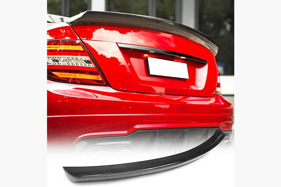 Mercedes C klase W204 2007–2015 Coupe spoilers (oglekļa šķiedra) Image