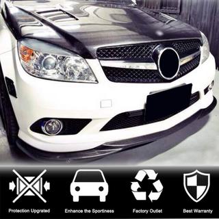 Priekšējā bampera lūpas uzlika (AMG-Line 2008-2011, oglekļa šķiedra) foto 2