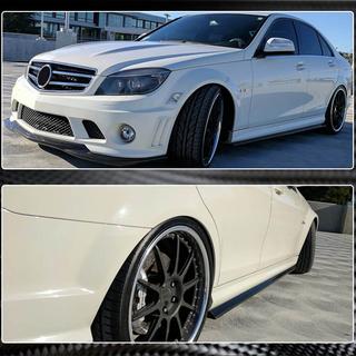 Sānu sliekšņi (AMG SD, oglekļa šķiedra) foto 4