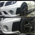 Mercedes C klase W204 2007–2015 Priekšējā bufera uzlikas (C63 AMG Sedan 2008-2011, oglekļa šķiedra) foto 3