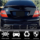 Mercedes C klase W204 2007–2015 Aizmugurējā bufera difuzors V2 (AMG SD 2008-2011, oglekļa šķiedra) foto 3