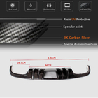 Mercedes C klase W204 2007–2015 Aizmugurējā bufera difuzors V4 (AMG SD 2008-2011, Carbon) foto 5