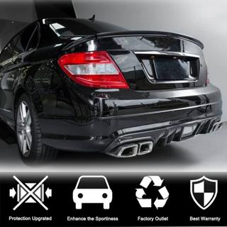 Aizmugurējā bufera difuzors V4 (AMG SD 2008-2011, Carbon) foto 2
