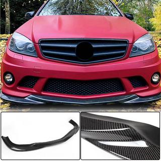 Priekšējā bampera lūpa Lip V3 (AMG 2008-2011, oglekļa šķiedra) foto 1