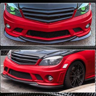 Priekšējā bampera lūpa Lip V3 (AMG 2008-2011, oglekļa šķiedra) foto 4