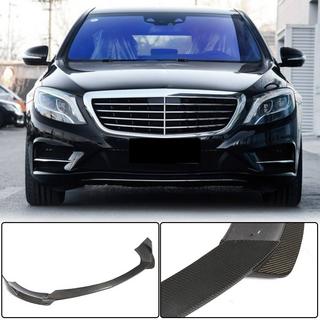 Priekšējā bampera lip uzlika (AMG-Line 2014-2017, oglekļa šķiedra) foto 1