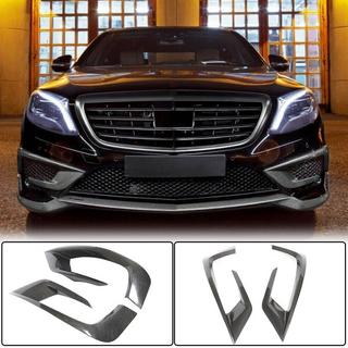 Priekšējā bampera uzlikas V1 (S63 AMG 2014-2017, karbons) foto 1