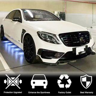 Priekšējā bampera uzlikas V1 (S63 AMG 2014-2017, karbons) foto 3