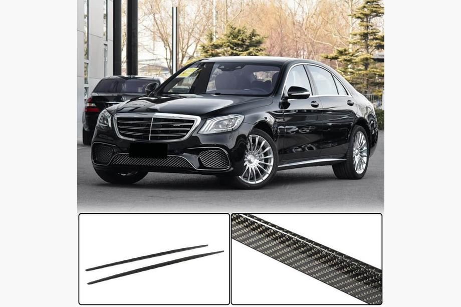 Mercedes S-class W222 2013–2022 Sānu sliekšņi (S63 AMG 2014-2017, oglekļa) Image