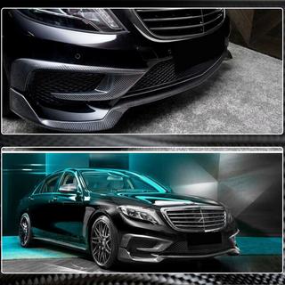 Priekšējā bampera lūpa Lip (S63 AMG 2014-2017, oglekļa šķiedra) foto 3