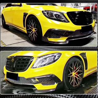 Priekšējā bampera lūpa Lip (S63 AMG 2014-2017, oglekļa šķiedra) foto 4