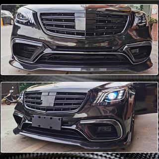 Oglekļa šķiedras priekšējā bampera ieliktņi (AMG 2018-2021) foto 4