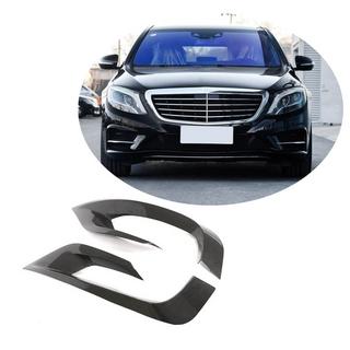 Priekšējā bampera uzlikas (AMG-Line 2014-2017, oglekļa šķiedra) foto 1