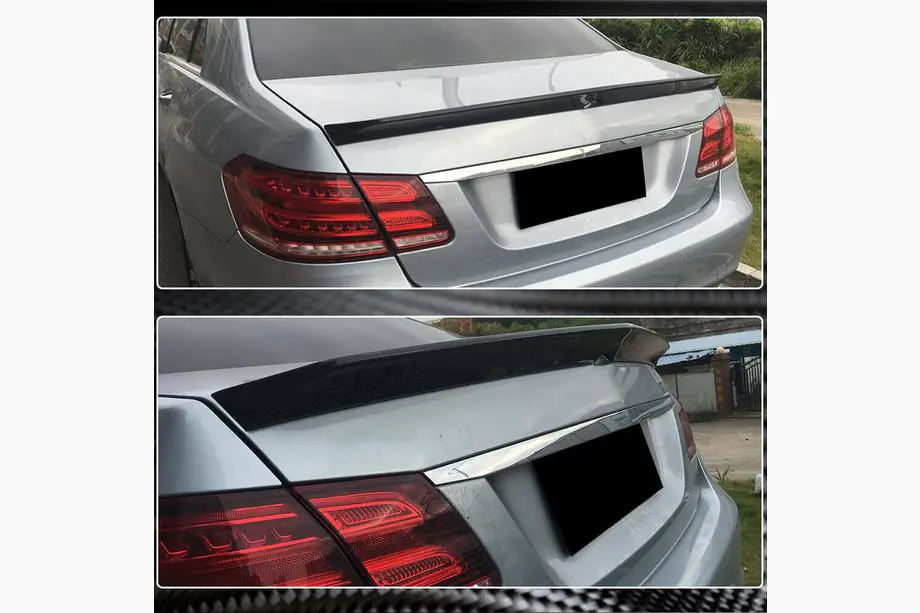 Mercedes E-class W212 2009–2016 Spoileris V1 (ogleklis) Foto 3