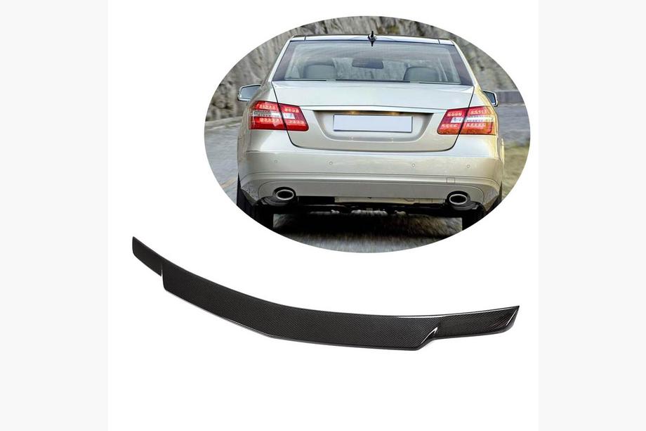 Mercedes E-сlass W212 2009–2016 Spoileris V2 (oglekļa šķiedra) Image