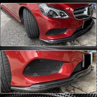 Priekšējā bampera lūpas uzlika Lip V1 (AMG-Line 2013-2016, oglekļa šķiedra) foto 3