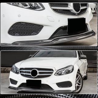 Priekšējā bampera lūpas uzlika Lip V1 (AMG-Line 2013-2016, oglekļa šķiedra) foto 4