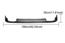 Mercedes E-class W212 2009–2016 Aizmugurējā bampera difuzors (Base SD 2010-2013, oglekļa šķiedra) foto 8
