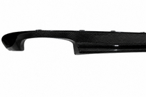 Mercedes E-class W212 2009–2016 Aizmugurējā bampera difuzors (Base SD 2010-2013, oglekļa šķiedra) foto 3