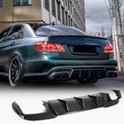 Mercedes E-class W212 2009–2016 Aizmugurējā bampera difuzors V1 (E63 AMG 2013-2016, oglekļa šķiedra) foto 2