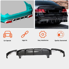 Mercedes E-class W212 2009–2016 Aizmugurējā bampera difuzors V1 (E63 AMG 2013-2016, oglekļa šķiedra) foto 3