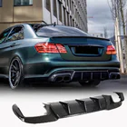 Mercedes E-class W212 2009–2016 Aizmugurējā bufera difuzors V2 (E63 AMG 2013-2016, karbons) foto 1