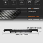 Mercedes E-class W212 2009–2016 Aizmugurējā bufera difuzors V2 (E63 AMG 2013-2016, karbons) foto 6