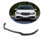 Mercedes E-class W212 2009–2016 Oglekļa šķiedras priekšējā bampera lūpa (E63 AMG 2013-2016) foto 1