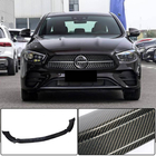 Mercedes E-klase W213 2016–2023 Priekšējā bampera lūpa (AMG-Line 2020-2023, karbons) foto 5