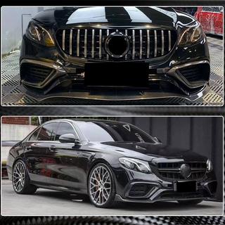 Priekšējā bampera lūpa Lip V1 (E63 AMG 2016-2019, oglekļa šķiedra) foto 3