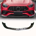 Mercedes E-klase W213 2016–2023 Priekšējā bampera lūpa Lip (E63 AMG 2020-2023, karbons) foto 1