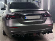 Mercedes E-klase W213 2016–2023 Aizmugurējā bufera difuzors (E63 AMG 2020-2023, oglekļa šķiedra) foto 8