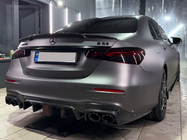 Mercedes E-klase W213 2016–2023 Aizmugurējā bufera difuzors (E63 AMG 2020-2023, oglekļa šķiedra) foto 3