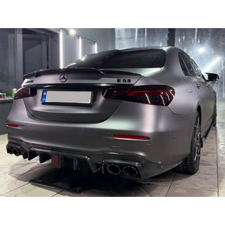Aizmugurējā bufera difuzors (E63 AMG 2020-2023, oglekļa šķiedra) foto 3