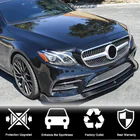 Mercedes E-klase W213 2016–2023 Priekšējā bufera lūpa Lip V1 (AMG-Line / E43 AMG 2016-2019, oglekļa šķiedra) foto 2
