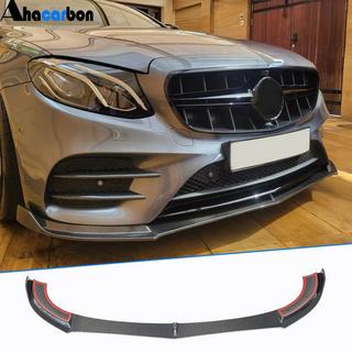 Priekšējā bufera lūpa Lip V1 (AMG-Line / E43 AMG 2016-2019, oglekļa šķiedra) foto 1