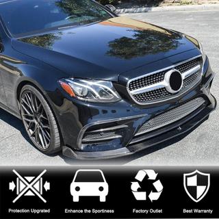 Priekšējā bufera lūpa Lip V1 (AMG-Line / E43 AMG 2016-2019, oglekļa šķiedra) foto 2